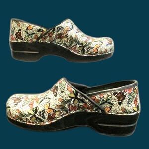 Sanita Butterfly Clog Shoes - Size 37